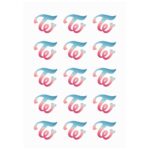 Twice Logo Temporary Tattoo Stickers