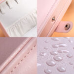 GOT7 Pink Leather Jewelry Zippered Box - Image 3