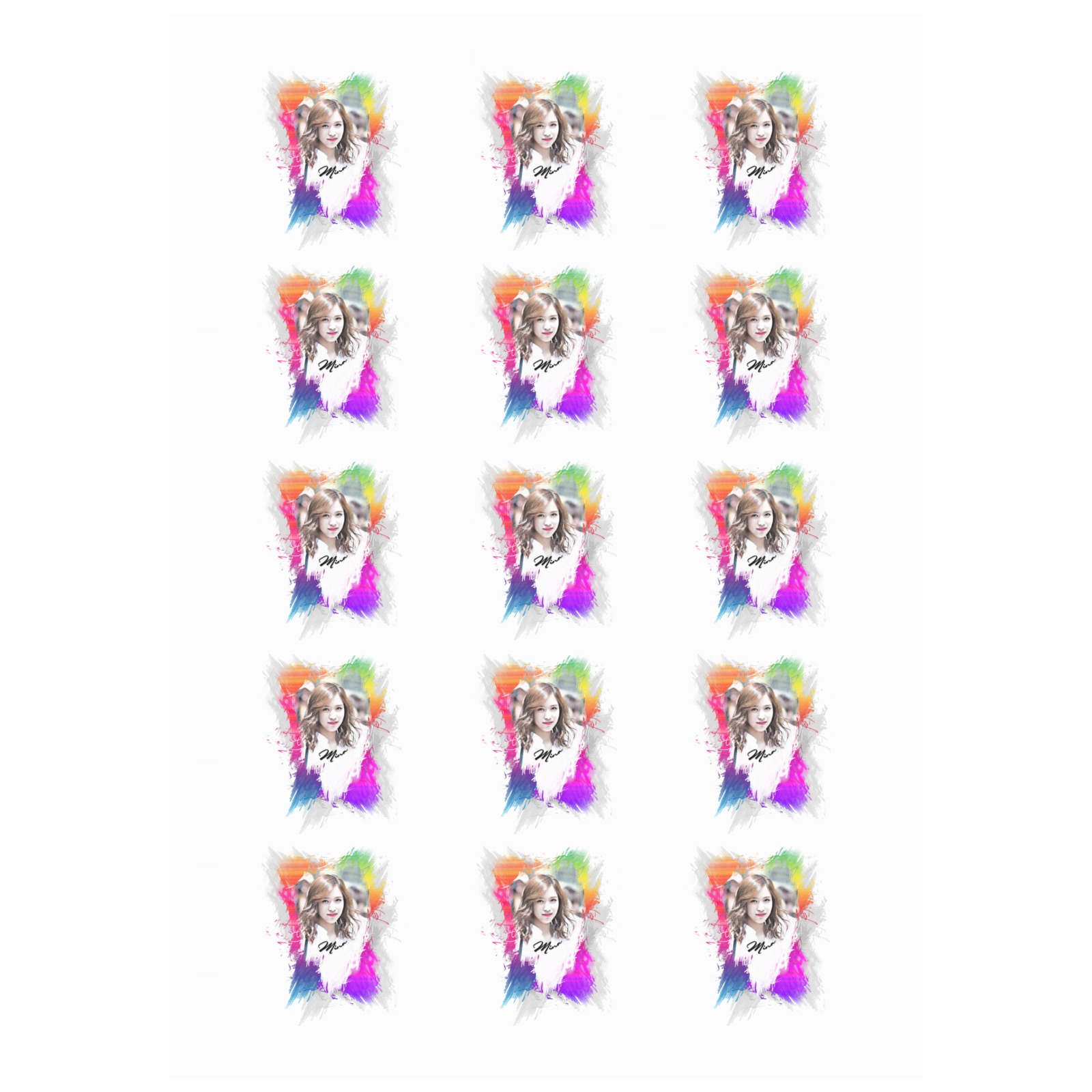 5c5976a66bae98879a2896394ca24ef5.jpg Twice Mina Temporary Tattoo Stickers - Image 1