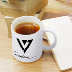 Seventeen Logo White Mug - Image 4
