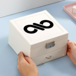 Infinite Lockable Leather Jewelry Box