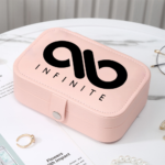 Infinite New Leather Jewelry Zippered Box