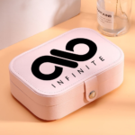Infinite New Leather Jewelry Zippered Box - Image 2
