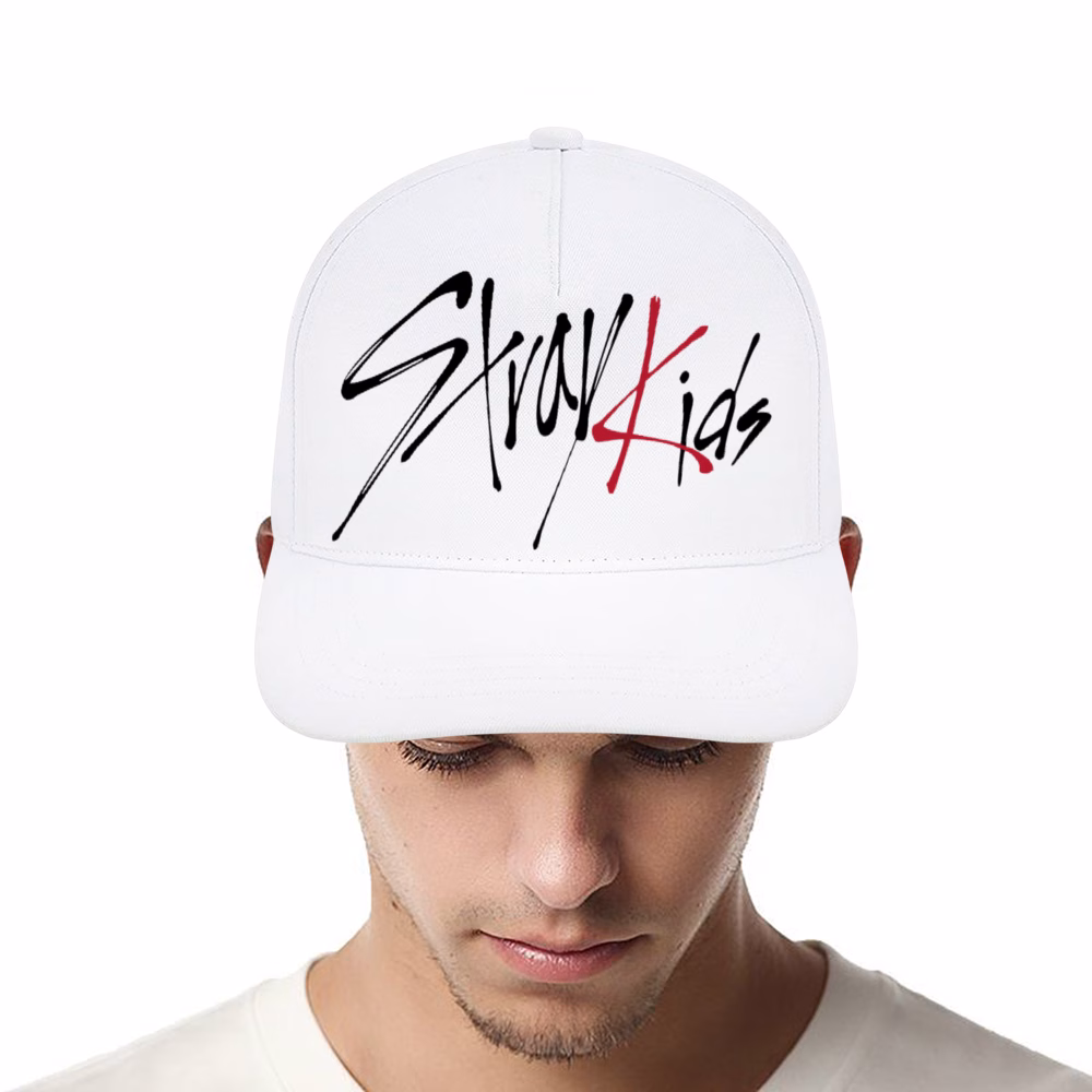 0f8b9566d8237b910495edb4a9f55dc8.png Stray Kids Logo Unisex Baseball Cap - Image 1
